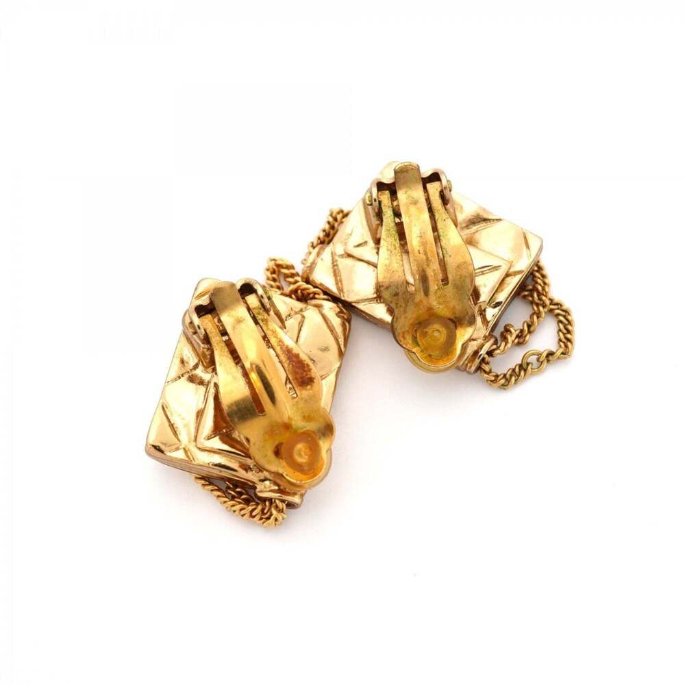 CHANEL Gold Earrings - Picture 6 of 6